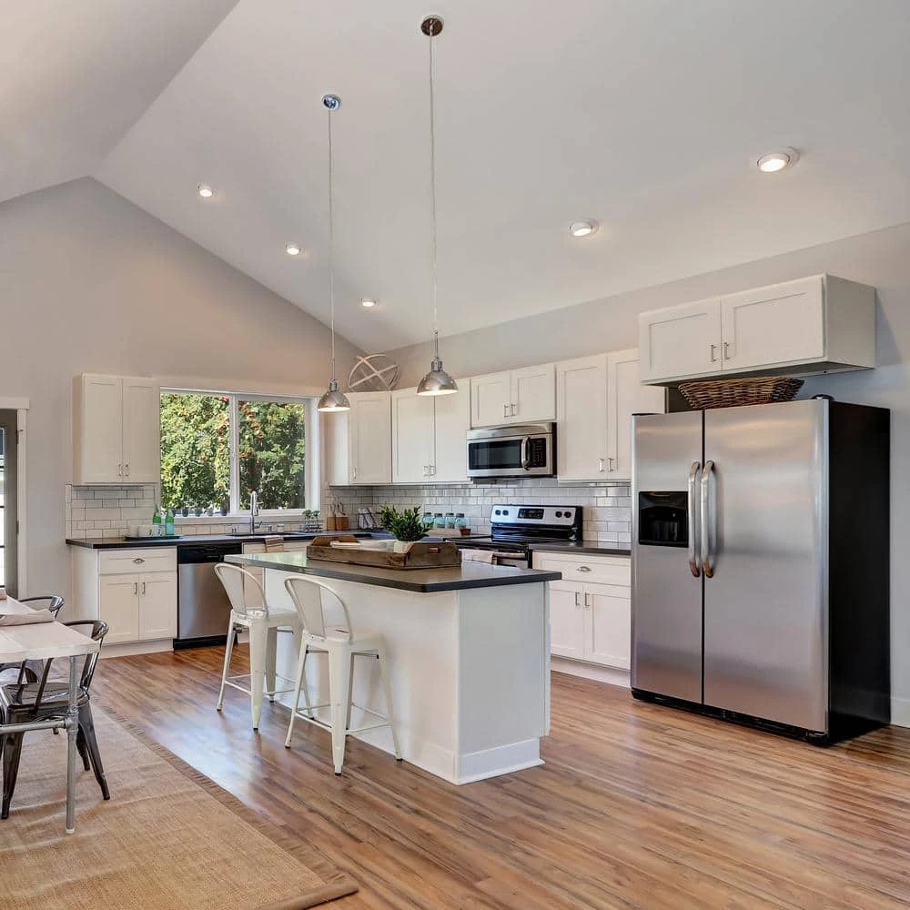 Hampton Bay Brookings 42 in. x 3 in. Cabinet Filler Strip in White 4 Hampton Bay Brookings 42 in. x 3 in. Cabinet Filler Strip in White - Image 4