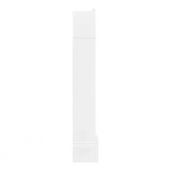 Hampton Bay Avondale Shaker Alpine White Quick Assemble Plywood Decorative Corner Post ( 0.25 in W x 90 in H x 0.75 in D)