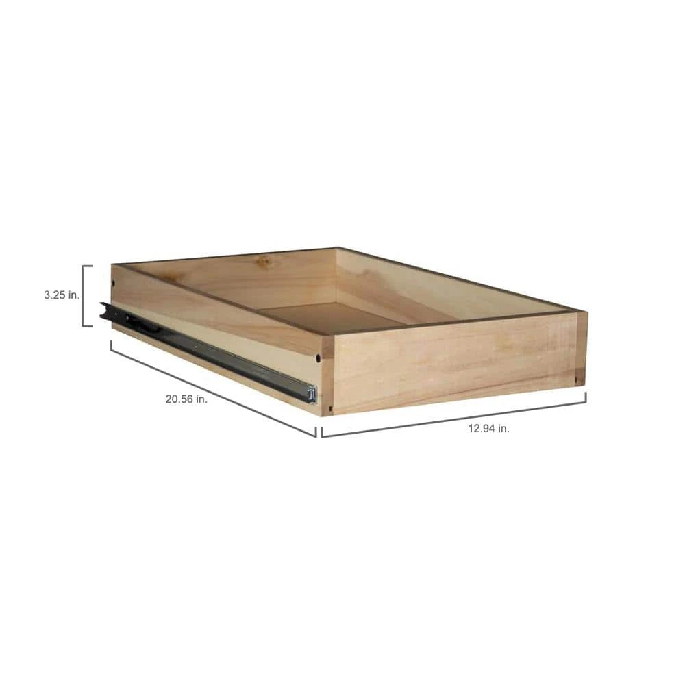 Hampton Bay 13 in. Pull-Out Drawer for 18 in. Base Cabinet 2 Hampton Bay 13 in. Pull-Out Drawer for 18 in. Base Cabinet - Image 2