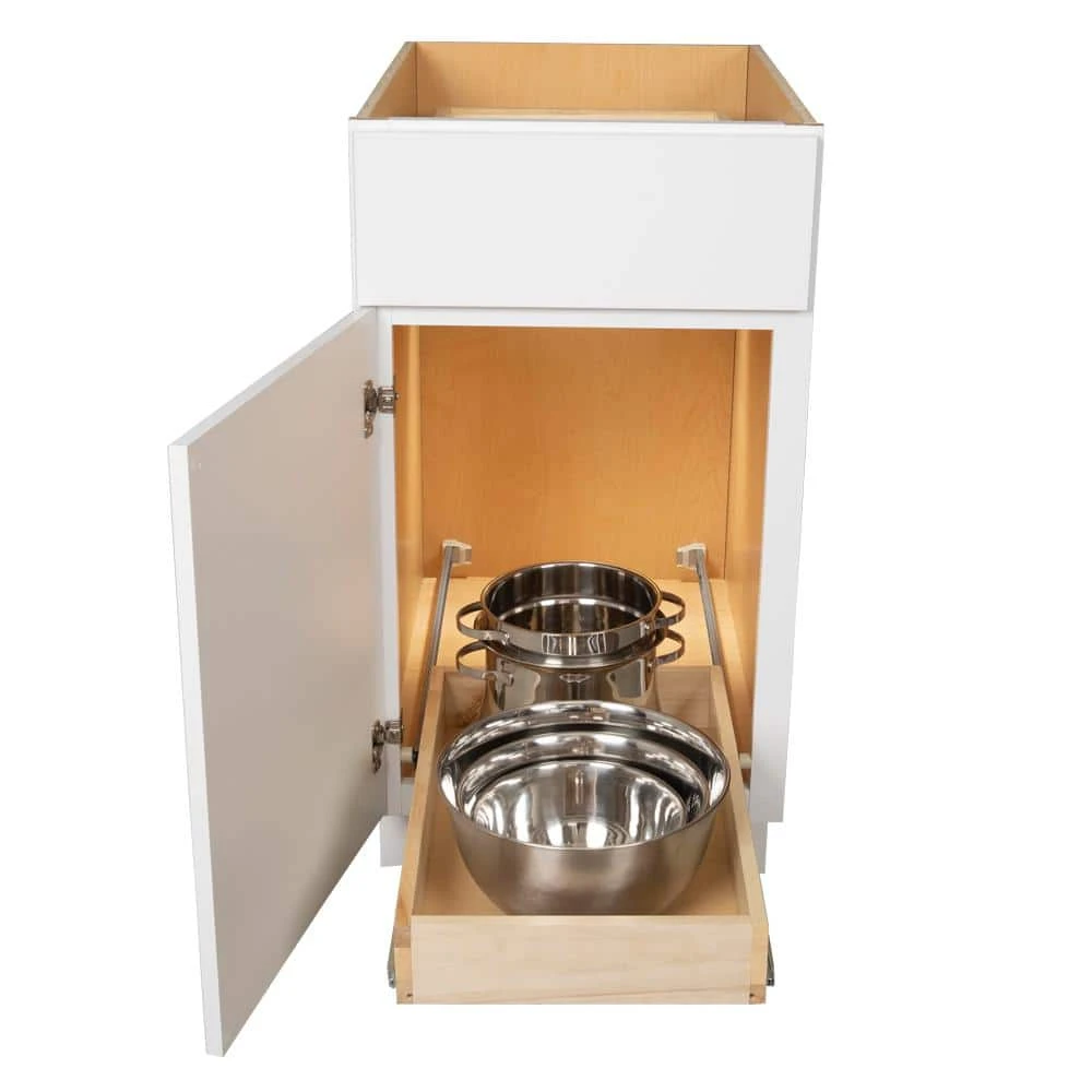 Hampton Bay 13 in. Pull-Out Drawer for 18 in. Base Cabinet 4 Hampton Bay 13 in. Pull-Out Drawer for 18 in. Base Cabinet - Image 4