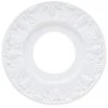 Hampton Bay 10 in. White Victorian Ceiling Medallion