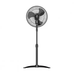 Hampton Bay 16 in. 3-Speed Oscillating Fan in Black -Hampton Bay Shop hampton bay desk fans fs40 21ma 4f 1000