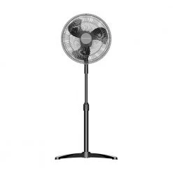 Hampton Bay 16 in. 3-Speed Oscillating Fan in Black