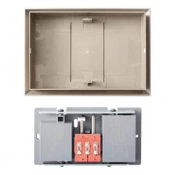 Hampton Bay Wired Doorbell Chime, Brushed Nickel -Hampton Bay Shop hampton bay doorbell chimes hb 2749 03 77 1000