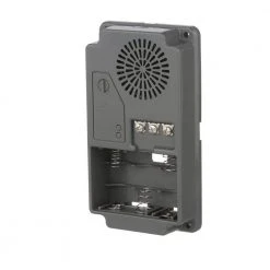 Hampton Bay Wireless or Wired Doorbell Chime, Brushed Nickel -Hampton Bay Shop hampton bay doorbell chimes hb 7612 02 1f 1000