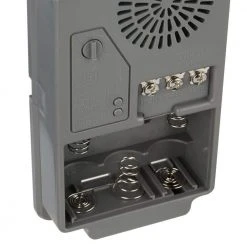 Hampton Bay Wireless or Wired Doorbell Chime, Brushed Nickel -Hampton Bay Shop hampton bay doorbell chimes hb 7612 02 44 1000