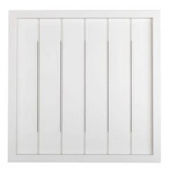 Hampton Bay Wireless or Wired Doorbell Chime, White Bead Board Finish