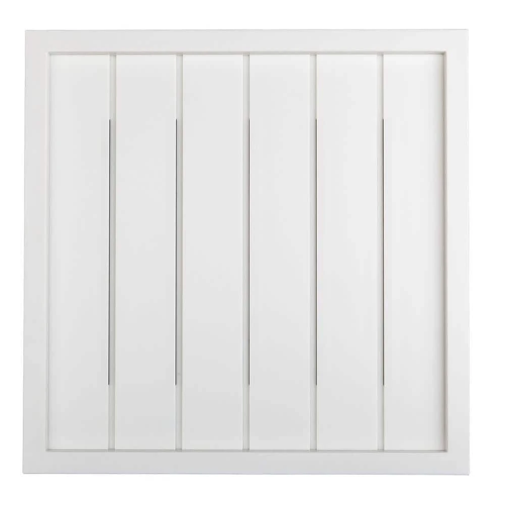 Hampton Bay Wireless or Wired Doorbell Chime, White Bead Board Finish 1 Hampton Bay Wireless or Wired Doorbell Chime, White Bead Board Finish