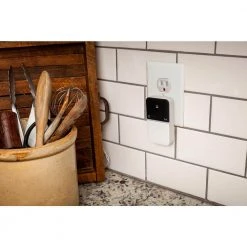 Hampton Bay Wireless Plug-In Doorbell Kit with LED Indicator and Wireless Push Button, White 12 Hampton Bay Wireless Plug-In Doorbell Kit with LED Indicator and Wireless Push Button, White -Hampton Bay Shop hampton bay doorbell kits hb 7313 03 1d 1000