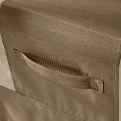 Hampton Bay 35.25 in. L x 35.25 in. W x 18 in. H Beige Patio Square Fire Pit Cover -Hampton Bay Shop hampton bay fire pit covers hb210115 a0 1000