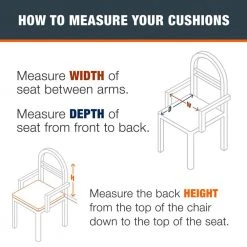 Hampton Bay Spring Haven 23 in. x 26 in. CushionGuard 2-Piece Outdoor Deep Seat Replacement Cushion Set in Midnight -Hampton Bay Shop hampton bay lounge chair cushions 89 20301mb fa 1000