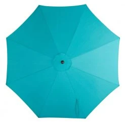 Hampton Bay 10 ft. Aluminum Auto-Tilt Market Outdoor Patio Umbrella in Emerald Coast -Hampton Bay Shop hampton bay market umbrellas 9110 01296400 40 1000