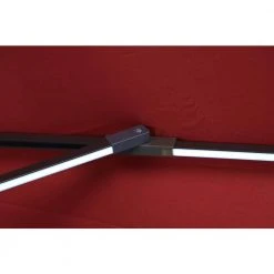 Hampton Bay 9 ft. Aluminum Market Solar Tilt Patio Umbrella in Chili -Hampton Bay Shop hampton bay market umbrellas it827v1 fa 1000