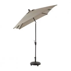 Hampton Bay 6.5 ft. x 10 ft. Aluminum Market Tilt Patio Umbrella in Riverbed 7 Hampton Bay 6.5 ft. x 10 ft. Aluminum Market Tilt Patio Umbrella in Riverbed -Hampton Bay Shop hampton bay market umbrellas ub003a 40 1000