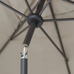 Hampton Bay 6.5 ft. x 10 ft. Aluminum Market Tilt Patio Umbrella in Riverbed 8 Hampton Bay 6.5 ft. x 10 ft. Aluminum Market Tilt Patio Umbrella in Riverbed -Hampton Bay Shop hampton bay market umbrellas ub003a a0 1000