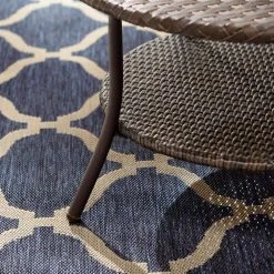 Hampton Bay 32 in. Mix and Match Brown Round Wicker Outdoor Patio Coffee Table With Woven Table Top -Hampton Bay Shop hampton bay outdoor coffee tables 65 176005 a0 1000