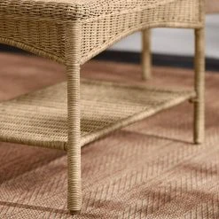 Hampton Bay Rosemont Light Brown Rectangular Steel Wicker Outdoor Patio Coffee Table 7 Hampton Bay Rosemont Light Brown Rectangular Steel Wicker Outdoor Patio Coffee Table -Hampton Bay Shop hampton bay outdoor coffee tables 65 915br44 1 1d 1000