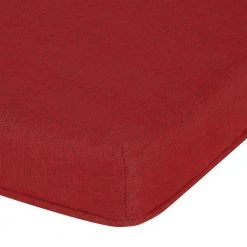 Hampton Bay 21 in. x 23.5 in. Outdoor High Back Dining Chair Cushion in Chili (6-Pack) -Hampton Bay Shop hampton bay outdoor dining chair cushions 7260 86193804 40 1000