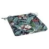 Hampton Bay 19 in. x 20 in. x 3.5 in. Tropical Square Outdoor Seat Cushion
