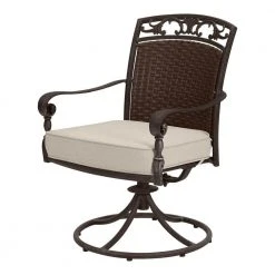 Hampton Bay 20.5 in. x 19.5 in. Putty Outdoor Trapezoid Seat Cushion (6-Pack) -Hampton Bay Shop hampton bay outdoor dining chair cushions xn06f61b 6p 40 1000