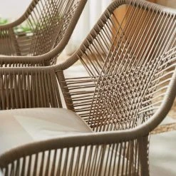 Hampton Bay Haymont Swivel Steel Wicker Outdoor Patio Dining Chair with Beige Cushion (2-Pack) -Hampton Bay Shop hampton bay outdoor dining chairs frs80961s 2pk 4f 1000