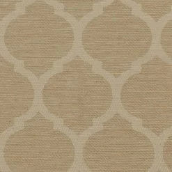 Hampton Bay Beacon Park Brown Wicker Outdoor Patio Ottoman with CushionGuard Toffee Trellis Tan Cushions -Hampton Bay Shop hampton bay outdoor ottomans frs80812cf 76 1000