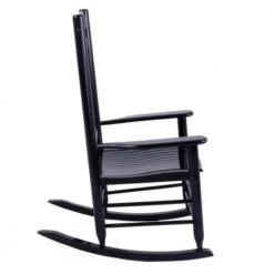 Hampton Bay Patio Black Wood Outdoor Rocking Chair -Hampton Bay Shop hampton bay outdoor rocking chairs rocker 02 c3 1000