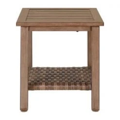 Hampton Bay Geneva 18 in. Square Steel Wicker Outdoor Patio Side Table 12 Hampton Bay Geneva 18 in. Square Steel Wicker Outdoor Patio Side Table -Hampton Bay Shop hampton bay outdoor side tables fws60610a 66 1000