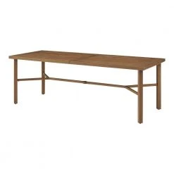Hampton Bay Rocky Mount 84 in. x 35 in. Metal Outdoor Dining Table -Hampton Bay Shop hampton bay patio dining tables 1376 tt 40 1000