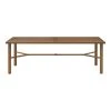 Hampton Bay Rocky Mount 84 in. x 35 in. Metal Outdoor Dining Table