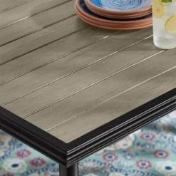 Hampton Bay Glenridge Falls Metal Outdoor Dining Table with Wood Finish Slat Top 8 Hampton Bay Glenridge Falls Metal Outdoor Dining Table with Wood Finish Slat Top -Hampton Bay Shop hampton bay patio dining tables fts81368i 40 1000