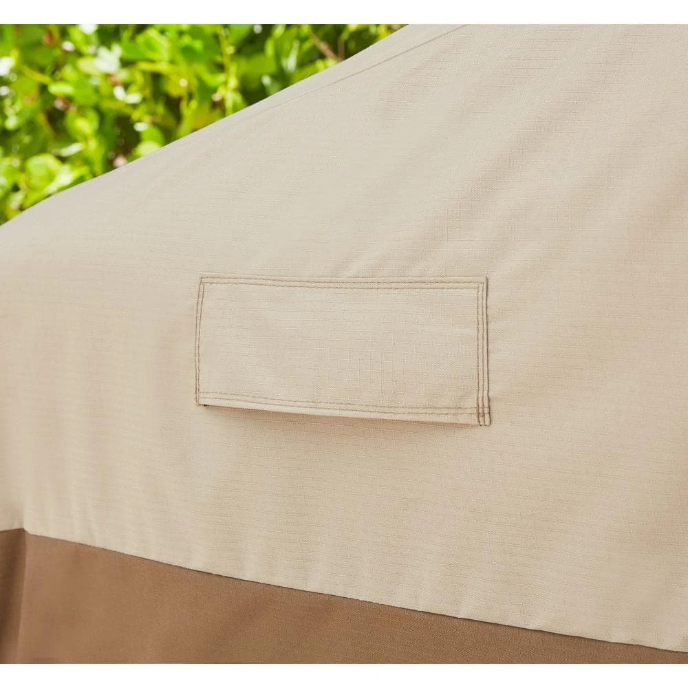 Hampton Bay Rectangular Outdoor Patio Table with Chair Cover 4 Hampton Bay Rectangular Outdoor Patio Table with Chair Cover - Image 4