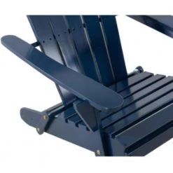 Hampton Bay Midnight Folding Wood Patio Adirondack Chair (2-Pack) -Hampton Bay Shop hampton bay wood adirondack chairs adi 10 4f 1000