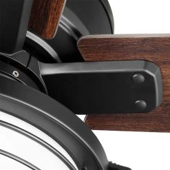 Hampton Bay Norwood 52 in. Indoor/Outdoor LED Matte Black Damp Rated Downrod Ceiling Fan with Light Kit and 5 Reversible Blades -Hampton Bay Shop matte black hampton bay ceiling fans with lights 52129 76 1000