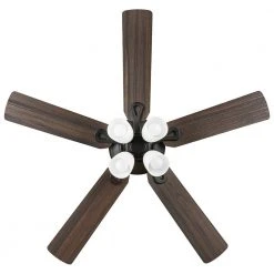Hampton Bay Shop -Hampton Bay Shop matte black hampton bay ceiling fans with lights 56058 1d 1000