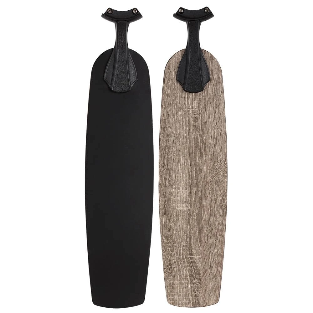 Hampton Bay Rockport 52 in. Indoor LED Matte Black Ceiling Fan with Light Kit, Downrod, and 5 Reversible Blades 8 Hampton Bay Rockport 52 in. Indoor LED Matte Black Ceiling Fan with Light Kit, Downrod, and 5 Reversible Blades - Image 8