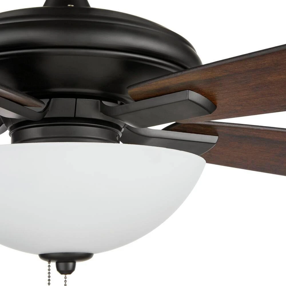 Hampton Bay Abbeywood 60 in. LED Matte Black Smart Hubspace Ceiling Fan with Light and Remote 5 Hampton Bay Abbeywood 60 in. LED Matte Black Smart Hubspace Ceiling Fan with Light and Remote - Image 5