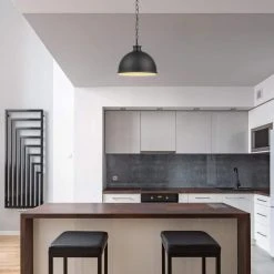 Hampton Bay Talullah 1-Light Matte Black Pendant Lighting with Gold Interior -Hampton Bay Shop matte black hampton bay pendant lights 60953 66 1000