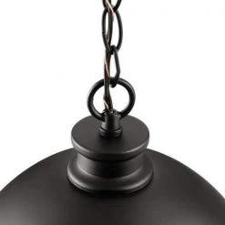 Hampton Bay Talullah 1-Light Matte Black Pendant Lighting with Gold Interior -Hampton Bay Shop matte black hampton bay pendant lights 60953 a0 1000