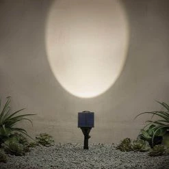 Hampton Bay Solar 50 Lumens Black Outdoor Integrated LED Adjustable Beam Spotlight (2-Pack); Weather/Water/Rust Resistant 8 Hampton Bay Solar 50 Lumens Black Outdoor Integrated LED Adjustable Beam Spotlight (2-Pack); Weather/Water/Rust Resistant -Hampton Bay Shop matte black hampton bay spotlights 93021 c3 1000