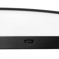 Hampton Bay Woodbury 24.6 in. 1-Light Matte Black Integrated LED Bathroom Vanity Light Bar with Frosted Acrylic Shade 16 Hampton Bay Woodbury 24.6 in. 1-Light Matte Black Integrated LED Bathroom Vanity Light Bar with Frosted Acrylic Shade -Hampton Bay Shop matte black hampton bay vanity lighting iqp1301lx 07 bk 77 1000