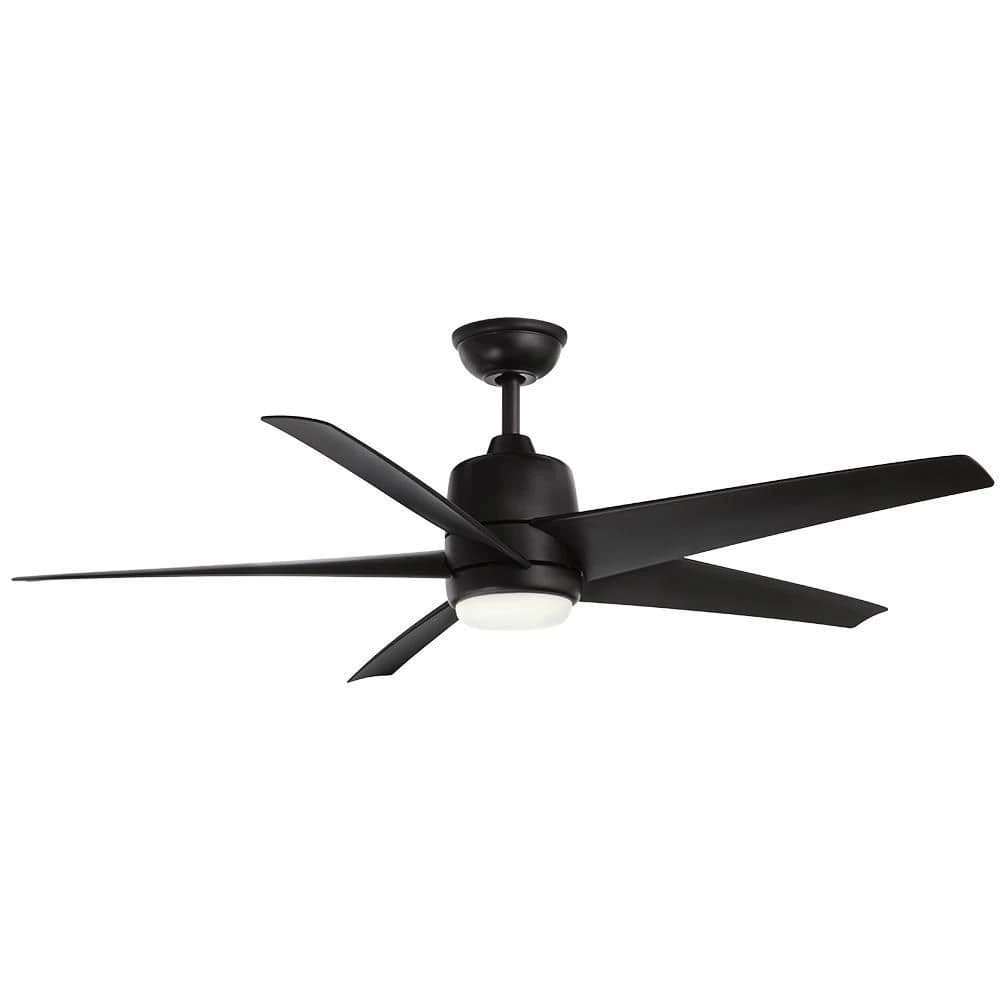 Hampton Bay Mena 54 in. White Color Changing Integrated LED Indoor/Outdoor Matte Black Ceiling Fan with Light Kit and Remote Control 11 Hampton Bay Mena 54 in. White Color Changing Integrated LED Indoor/Outdoor Matte Black Ceiling Fan with Light Kit and Remote Control - Image 11