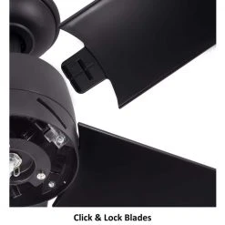 Hampton Bay Mena 54 in. White Color Changing Integrated LED Indoor/Outdoor Matte Black Ceiling Fan with Light Kit and Remote Control 21 Hampton Bay Mena 54 in. White Color Changing Integrated LED Indoor/Outdoor Matte Black Ceiling Fan with Light Kit and Remote Control -Hampton Bay Shop matte black with matte black blades hampton bay ceiling fans with lights 99919 c3 1000