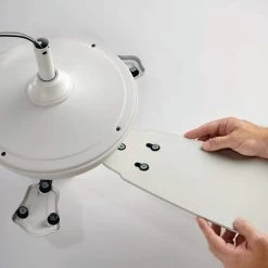 Hampton Bay North Pond 52 in. Indoor/Outdoor LED Matte White Ceiling Fan with Light Kit, Reversible Motor and Reversible Blades -Hampton Bay Shop matte white hampton bay ceiling fans with lights 59216 40 1000