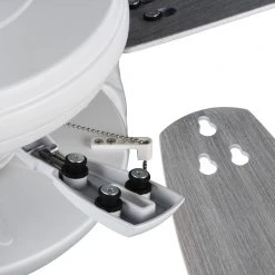 Hampton Bay North Pond 52 in. Indoor/Outdoor LED Matte White Ceiling Fan with Light Kit, Reversible Motor and Reversible Blades -Hampton Bay Shop matte white hampton bay ceiling fans with lights 59216 77 1000