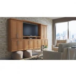 Hampton Bay Hampton Assembled 36x34.5x24 in. Blind Base Corner Kitchen Cabinet in Medium Oak 23 Hampton Bay Hampton Assembled 36x34.5x24 in. Blind Base Corner Kitchen Cabinet in Medium Oak -Hampton Bay Shop medium oak hampton bay assembled kitchen cabinets kbbc45 mo 4f 1000