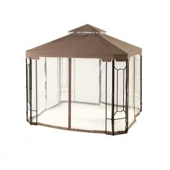 Hampton Bay 10 ft. x 10 ft. Outdoor Patio Cottleville Gazebo -Hampton Bay Shop multi hampton bay gazebos gfs00744a a0 1000