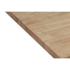 Hampton Bay 10 ft. L x 25 in. D Unfinished Hevea Butcher Block Countertop in With Standard Edge -Hampton Bay Shop natural color unfinished hampton bay butcher block countertops thd hbu 0005 44 1000