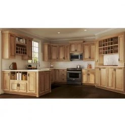 Hampton Bay 3 in. W x 36 in. H Cabinet Filler in Natural Hickory -Hampton Bay Shop natural hickory hampton bay kitchen cabinet moulding kafs336x nhk 44 1000