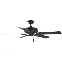 Hampton Bay Barrow Island 52 in. Natural Iron Smart Hubspace Ceiling Fan with Remote -Hampton Bay Shop natural iron hampton bay ceiling fans without lights yg529 ni hs 1d 1000